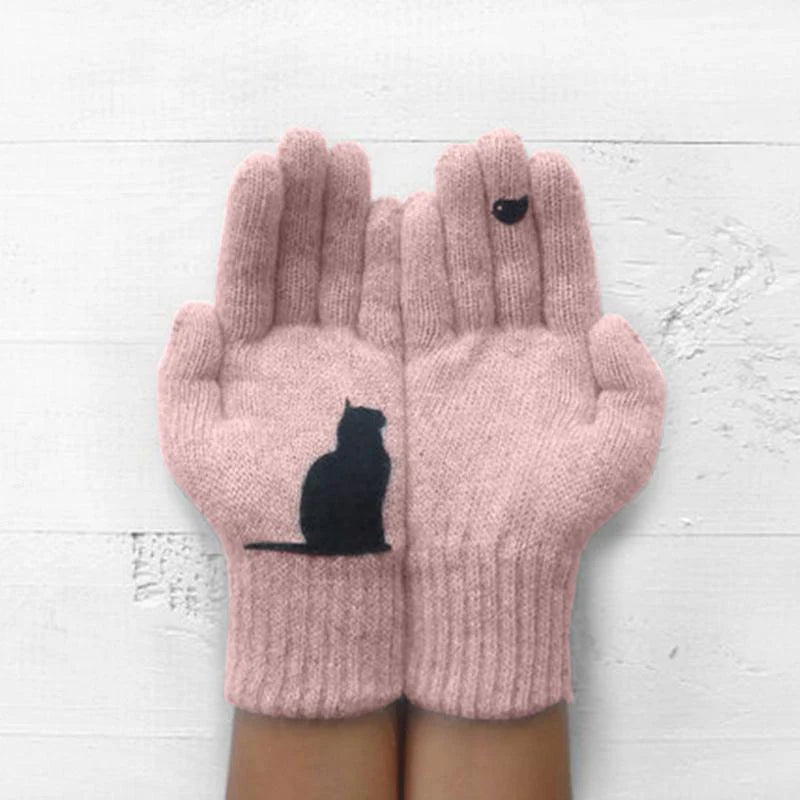 PawLover – Cat Fan Cotton Gloves