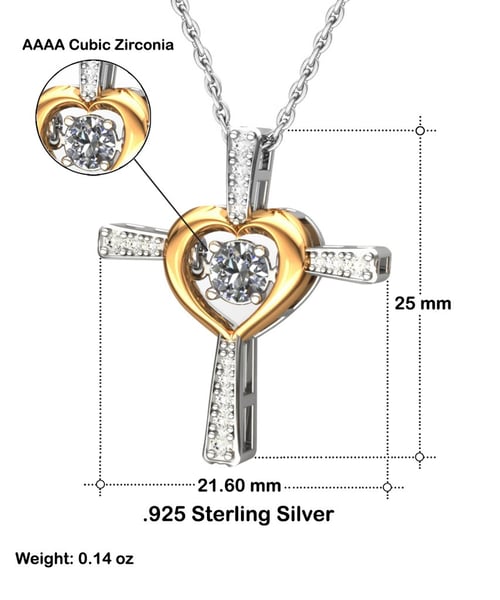 SpinFaith – Cross Pendant Necklace