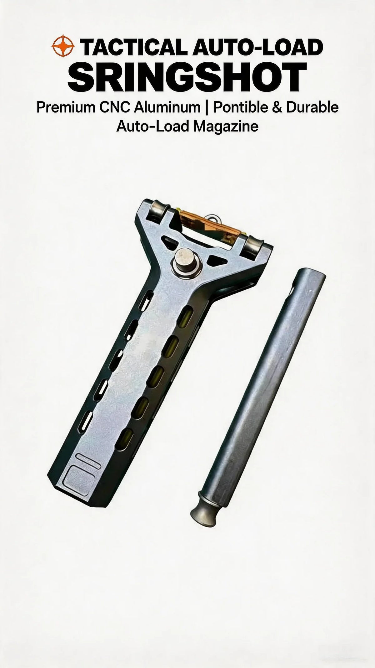 SwiftStrike – Auto Magazine Slingshot Launcher