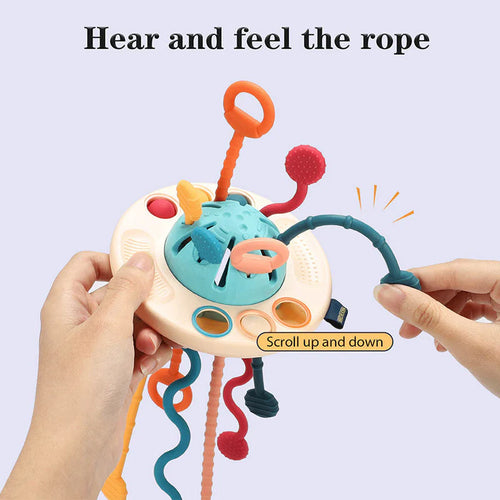 SpacePuff – UFO Silicone Pulling Toy
