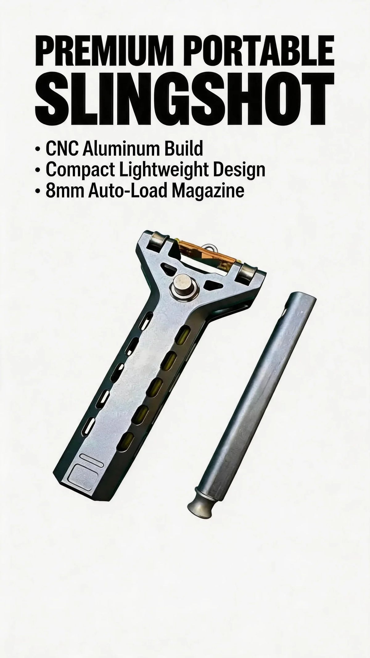 SwiftStrike – Auto Magazine Slingshot Launcher