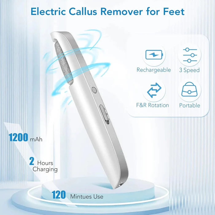 PediLux – Rechargeable Electric Callus Remover