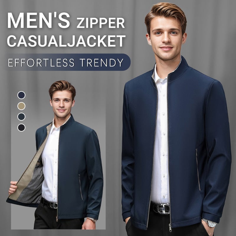 MetroStand – Zipper Casual Men’s Jacket