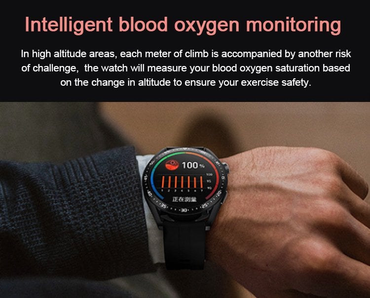 VitaTrack – Blood Glucose Monitoring Bluetooth Watch