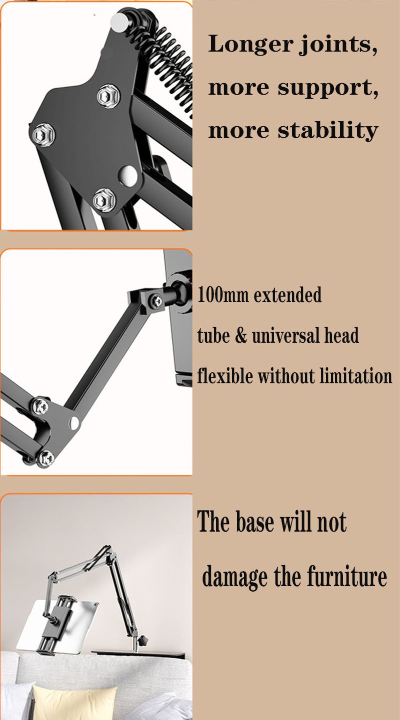 NestHold – Retractable Bedside Device Stand