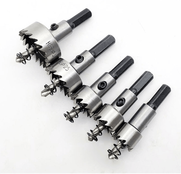 SteelBite – Drill Bit Hole Set for Metal (5 pcs)