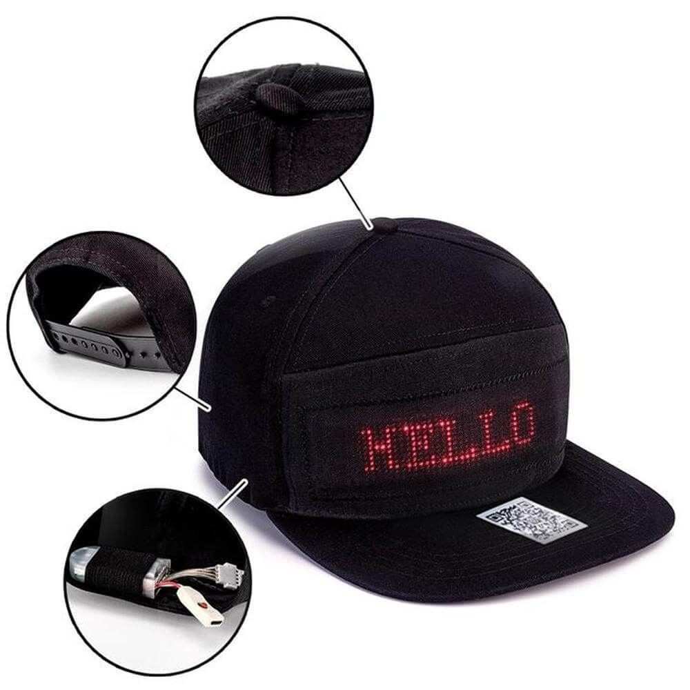 LumiCap – Dynamic LED Pixel Display Hat