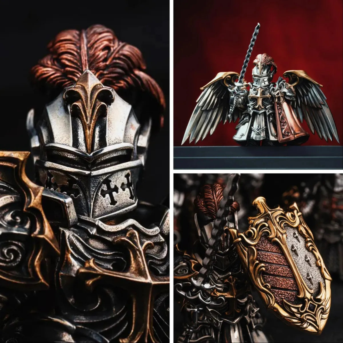 ValorForge – Handcrafted Crusader Templar Statue