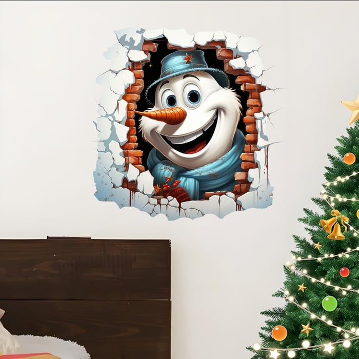 MerrySanta – Holiday Wall Sticker Set