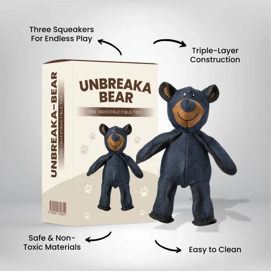 ToughBear – Durable Chew Toy for Aggressive Dogs