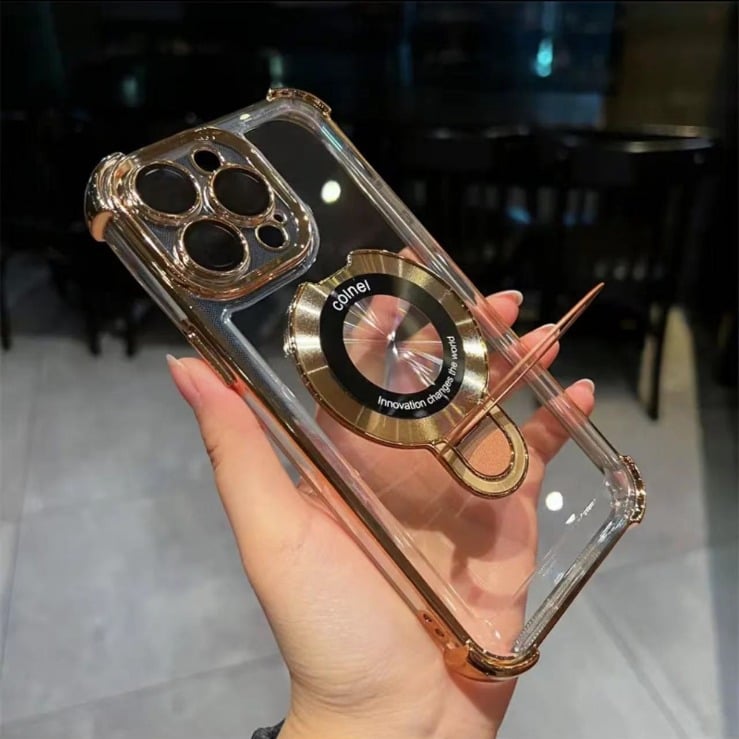 MagniShell – iPhone Electroplating Magnetic Case