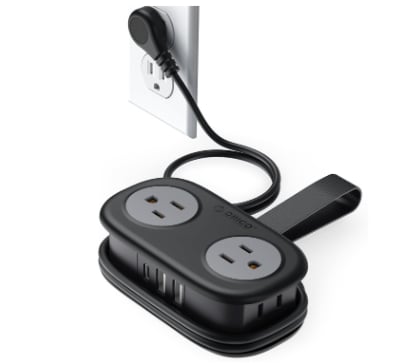ChargeFlow – Multi-Outlet & Dual USB Strip