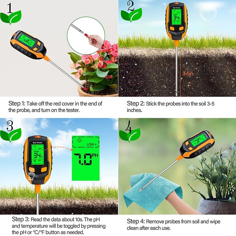 GreenCheck – Digital Soil Moisture Meter