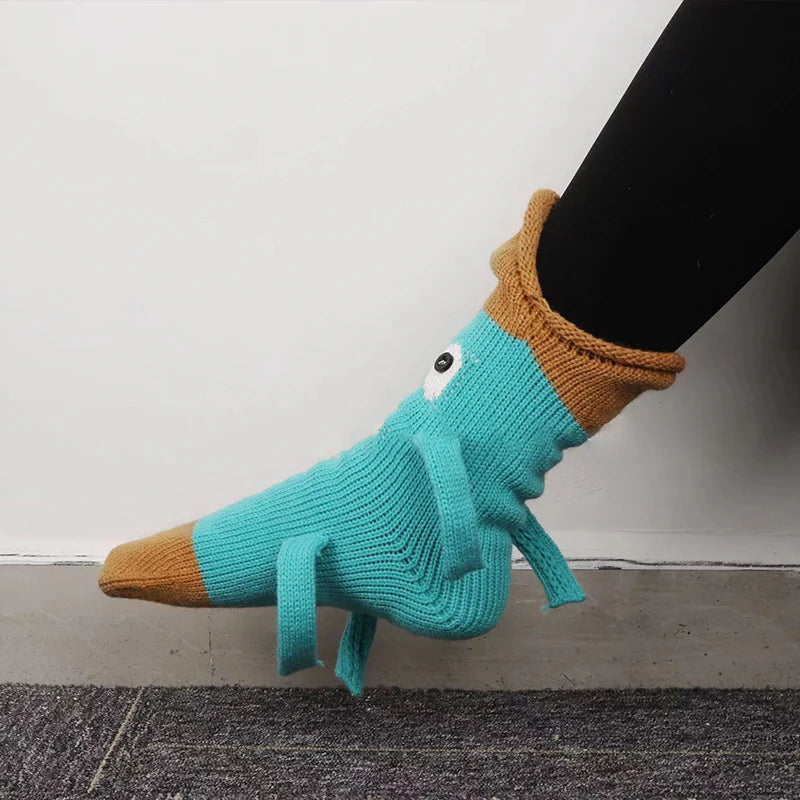 WarmWhiskers – Unisex Animal Knit Socks