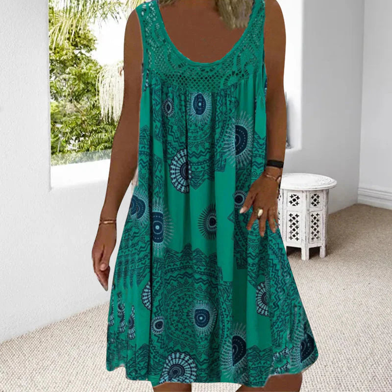 SunPetal – Women’s Printed Summer Dress