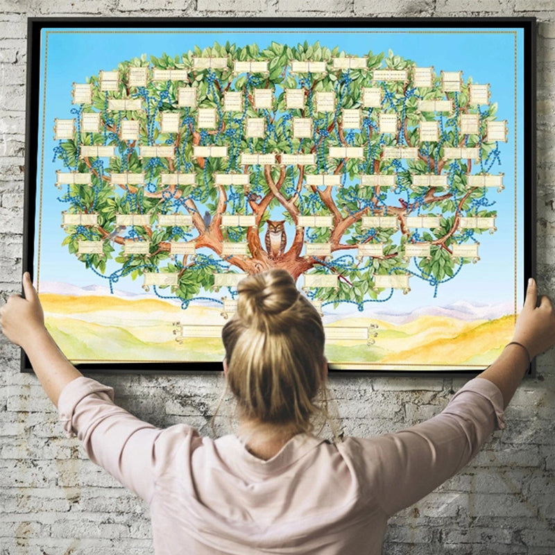 Tree of Life - Multi-Generation Heritage Display