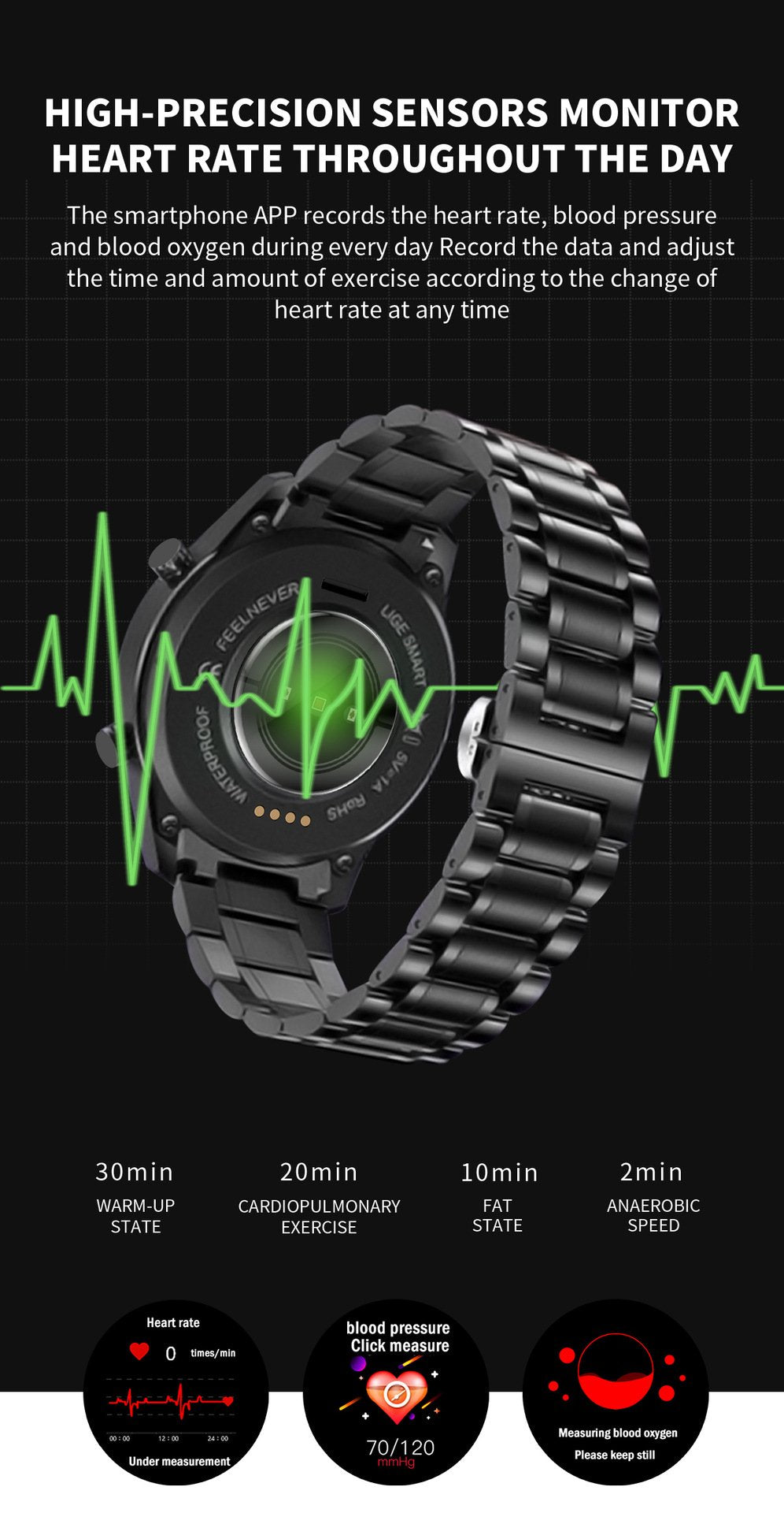 FlexiTalk – Casual Bluetooth Smartwatch