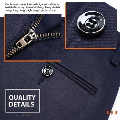 FlexiForm – Men’s High-Stretch Classic Pants