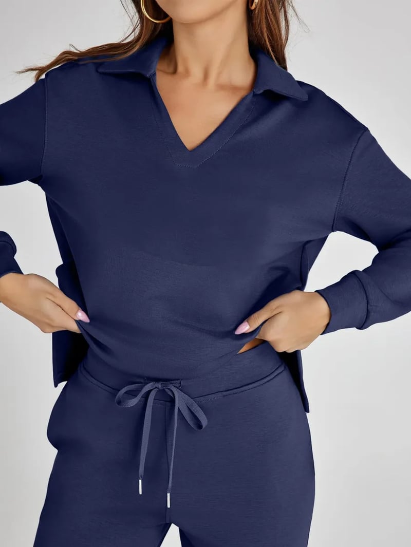 VelviEase – Chic Two Piece Lounge Set
