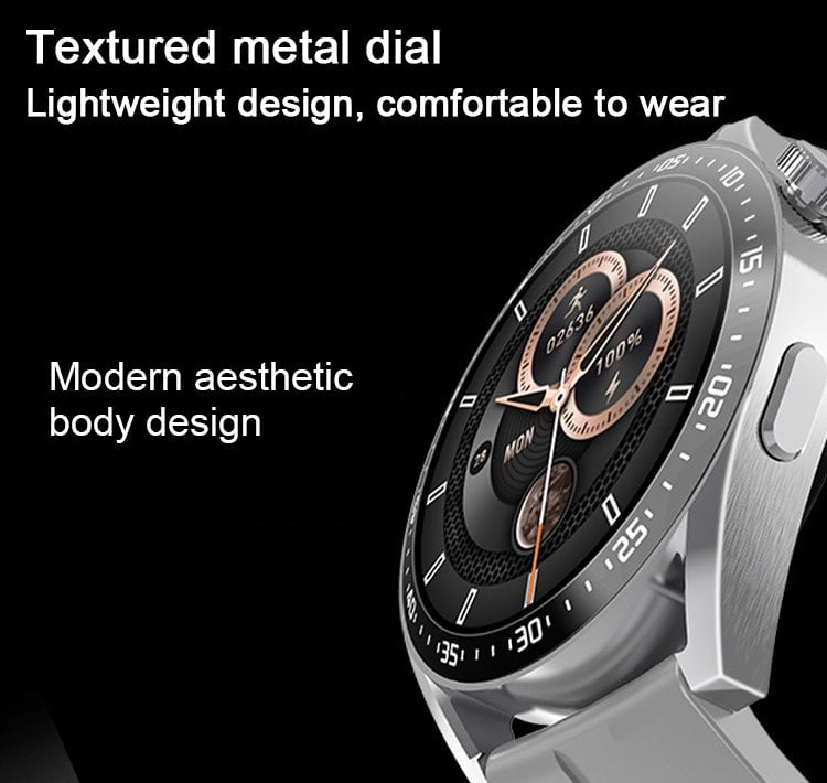 VitaTrack – Blood Glucose Monitoring Bluetooth Watch