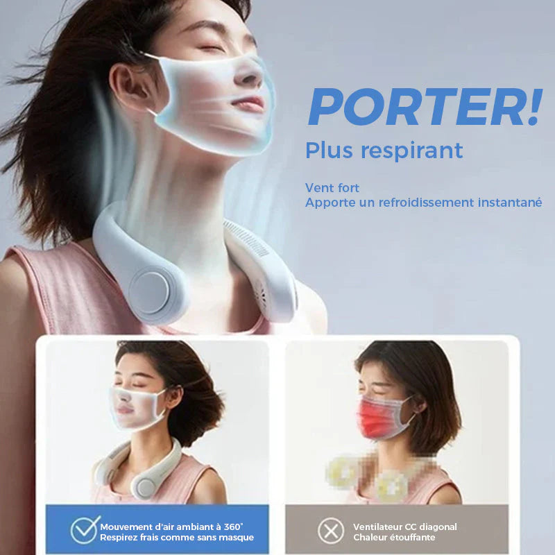 WindMate – Portable Neck Cooling Fan