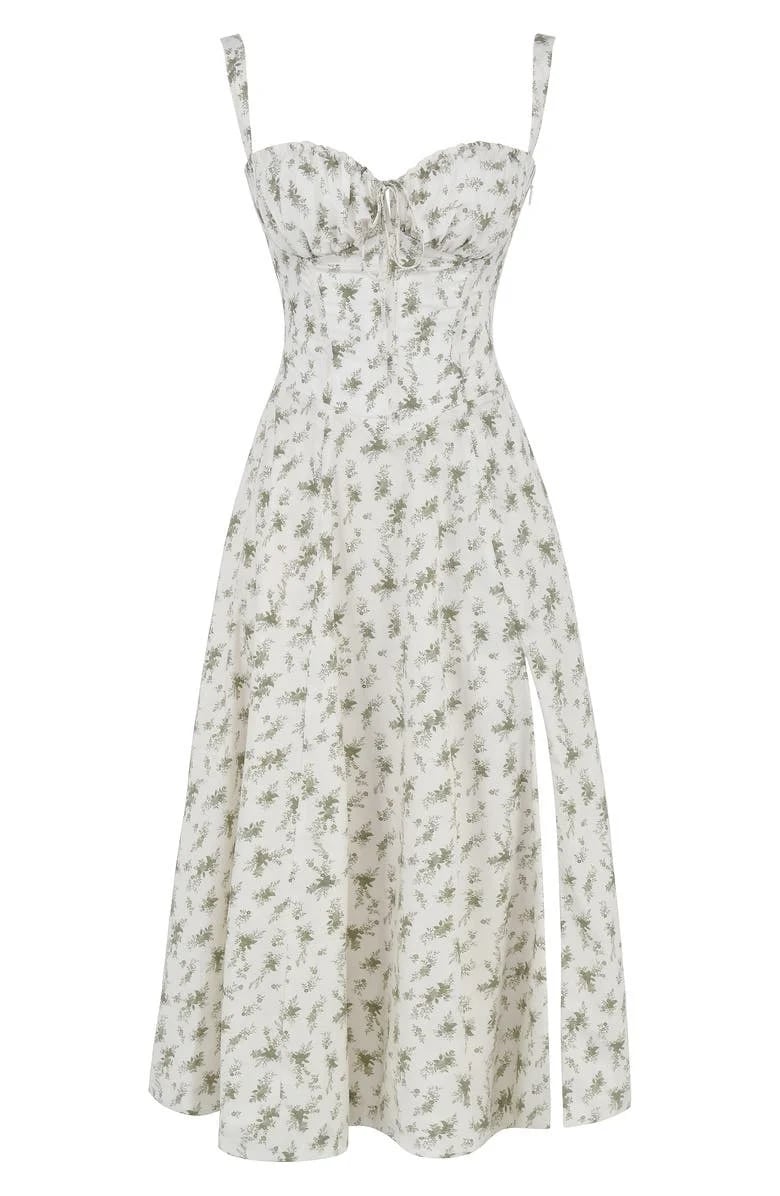 SummerMuse - Flared Skirt & Bustier Sundress
