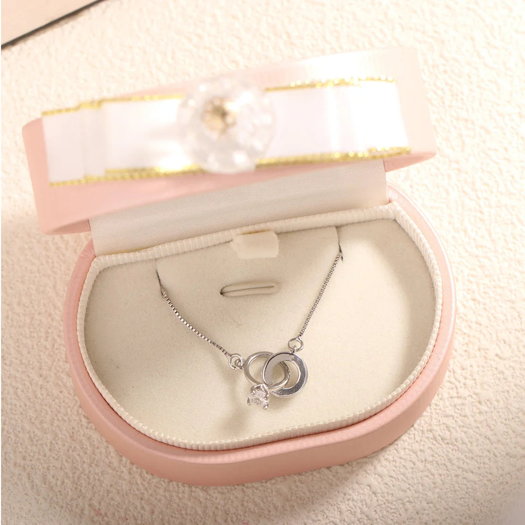 EternaHeart – Interlocking Diamond Bracelet