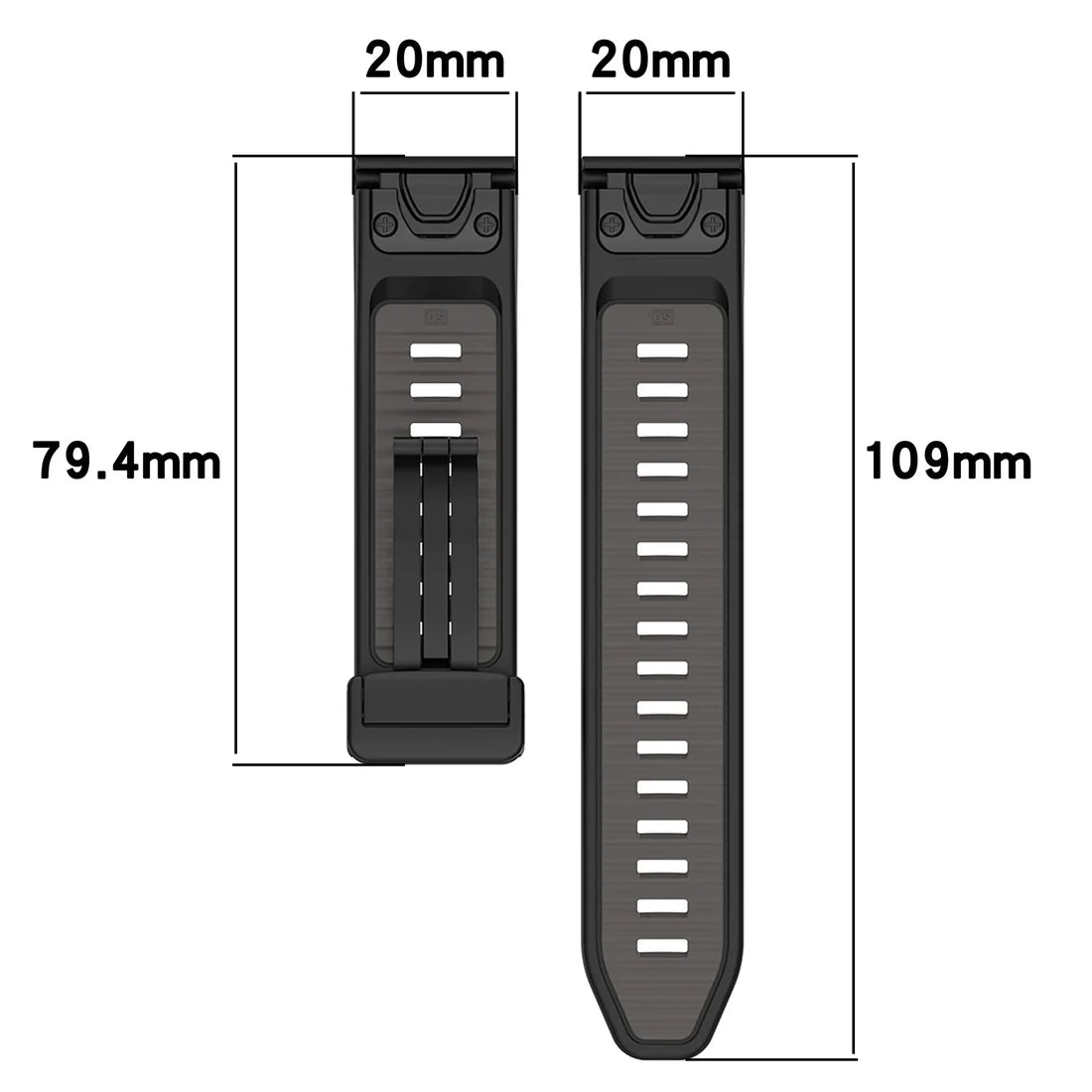 SportFlex – Garmin Quick Fit Silicone Watch Band