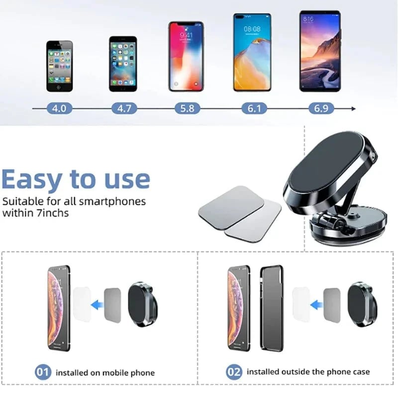 MagniMount – Magnetic Car Phone Holder