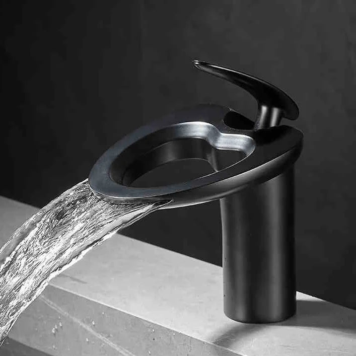 AquaFall – Premium All-Copper Waterfall Basin Faucet
