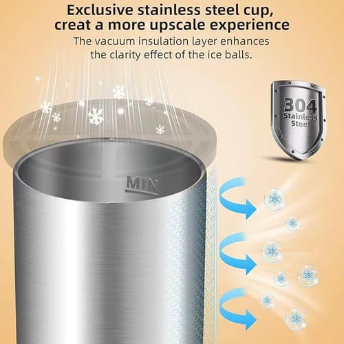 CrystalChill – Clear Ice Cube Maker