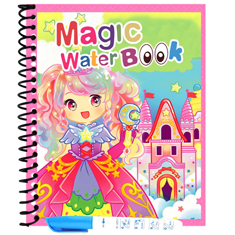 AquaMagic – Interactive Water Coloring Book