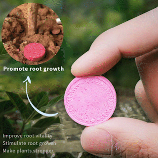 GrowMate – Slow-Release Organic Fertilizer Tablets