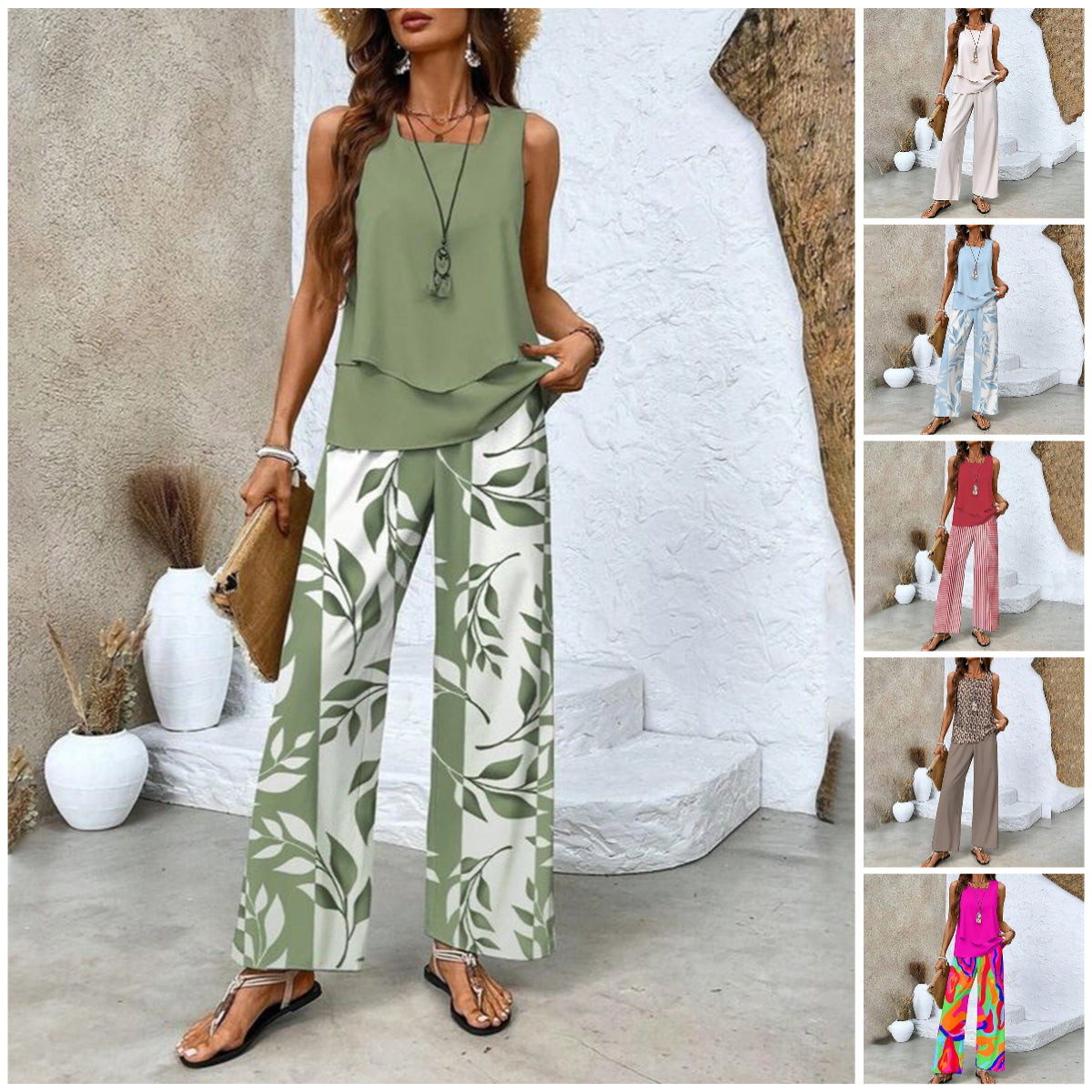 VivaPrint – Stylish Sleeveless Set