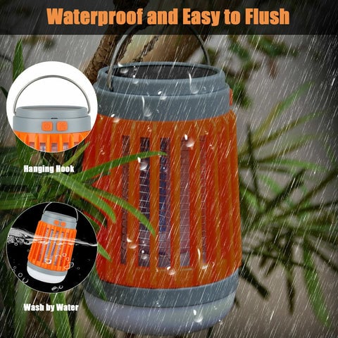 🔥Last Day 49% OFF💥Multifunctional Solar camping Mosquito Killer Lamp