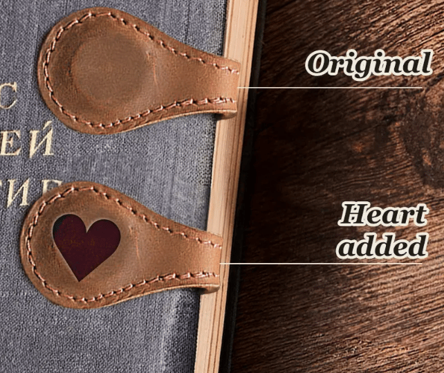 ReadLux - Stylish Leather Bookmark for Book Lovers