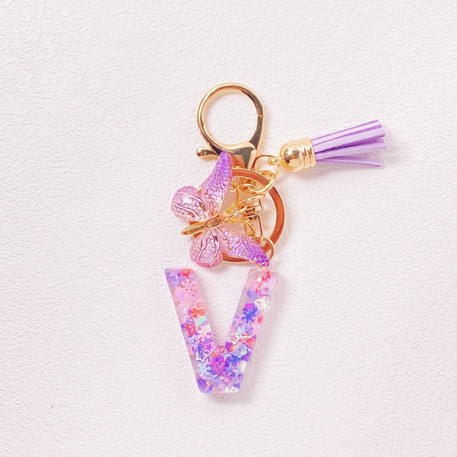 CharmKey – Personalized Initial Letter Keychain