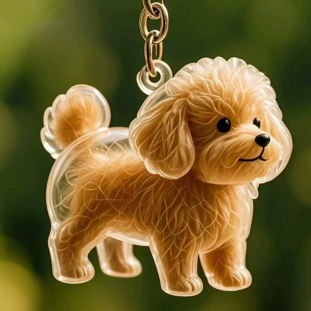 PawMemento – Dog Hair Keepsake Keychain Charm