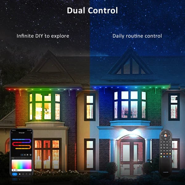 RainbowGlow – Smart Outdoor LED Light