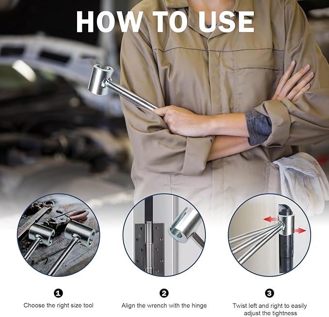 HingeMate – Gap Adjusting Tool for Perfect Door Fit