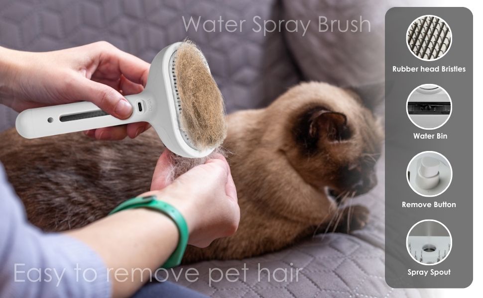 MeowMist – Soft Care Grooming Tool