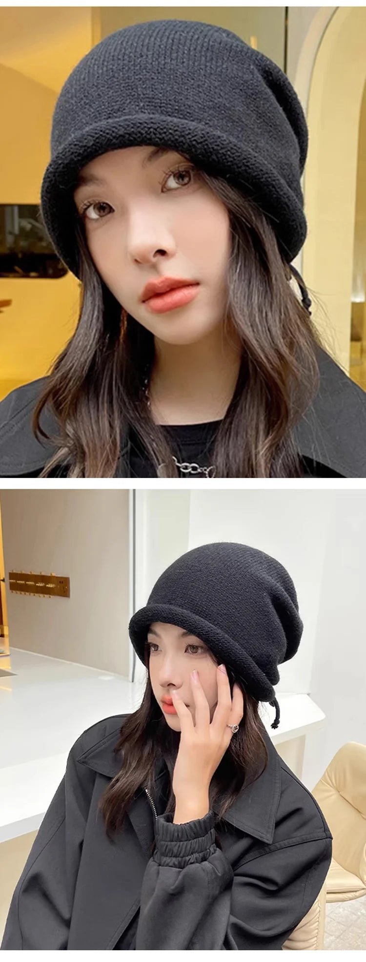 PopStack – Face-Slimming Layered Fashion Hat