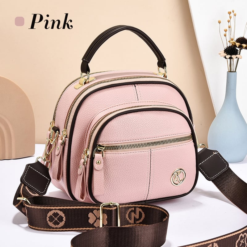 CarryWise – Multifunctional Leather Shoulder Bag
