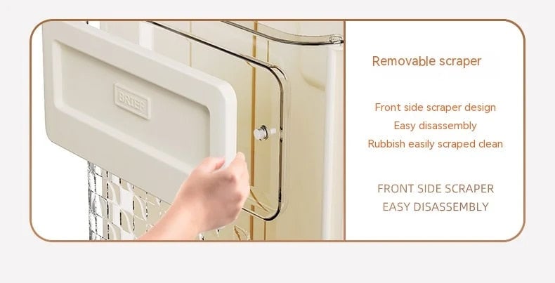 SpaceBin – Wall-Mounted Foldable Trash Can