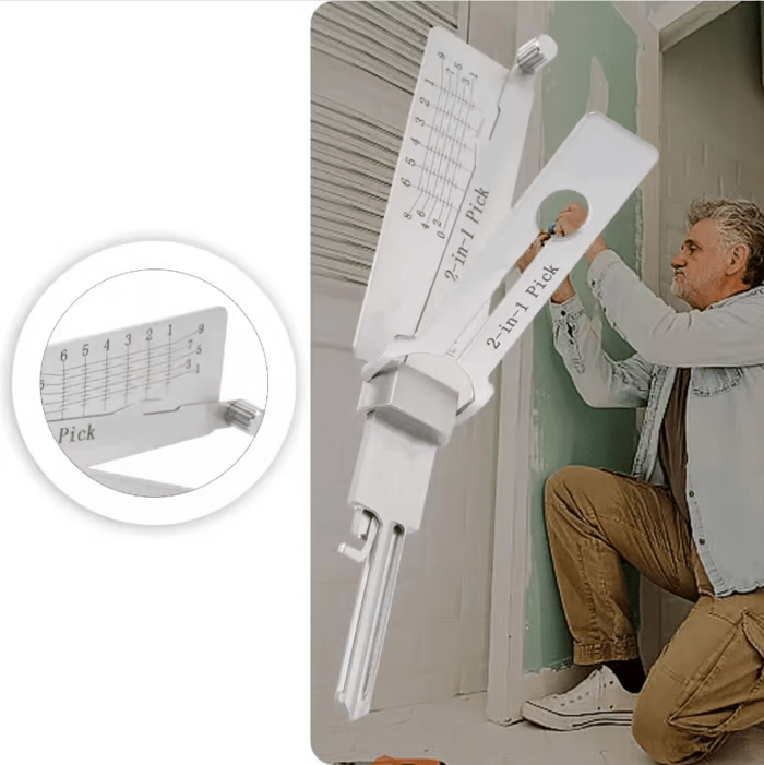 KeyPro – Stainless Steel Decoder Tool