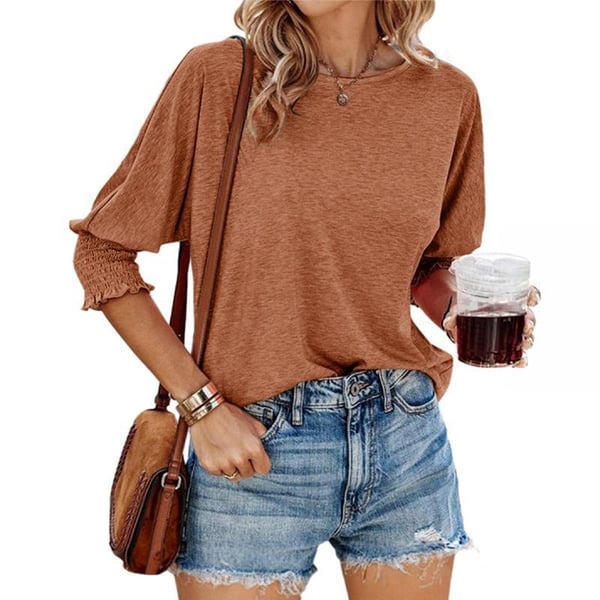 ComfiCore – Cute Crewneck Basic Business Tee