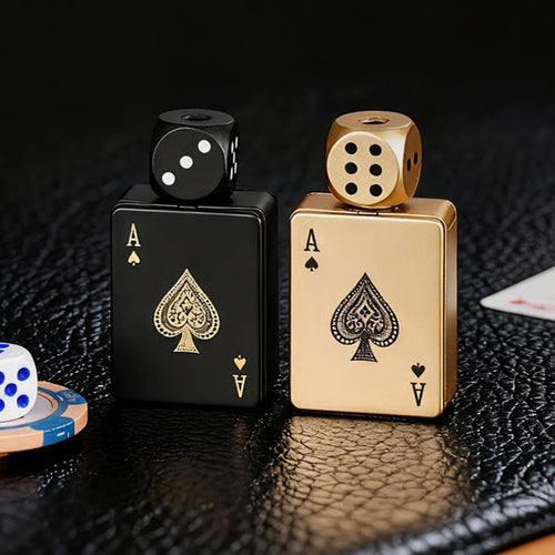 DiceSpark – Rotating Dice Lighter for Stress Relief