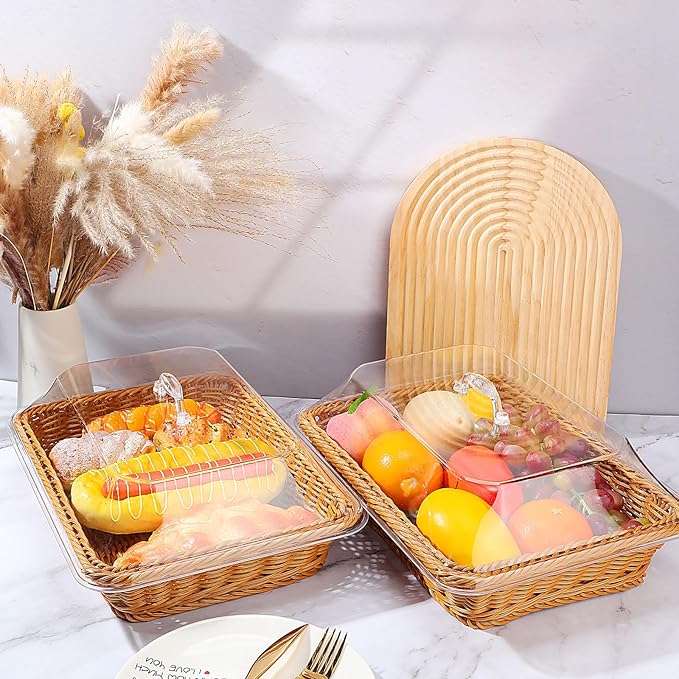 WovenDelight – Handcrafted Bread Basket