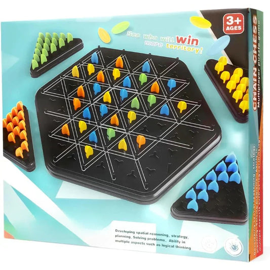 MindLink – Triangle Chain Strategy Game