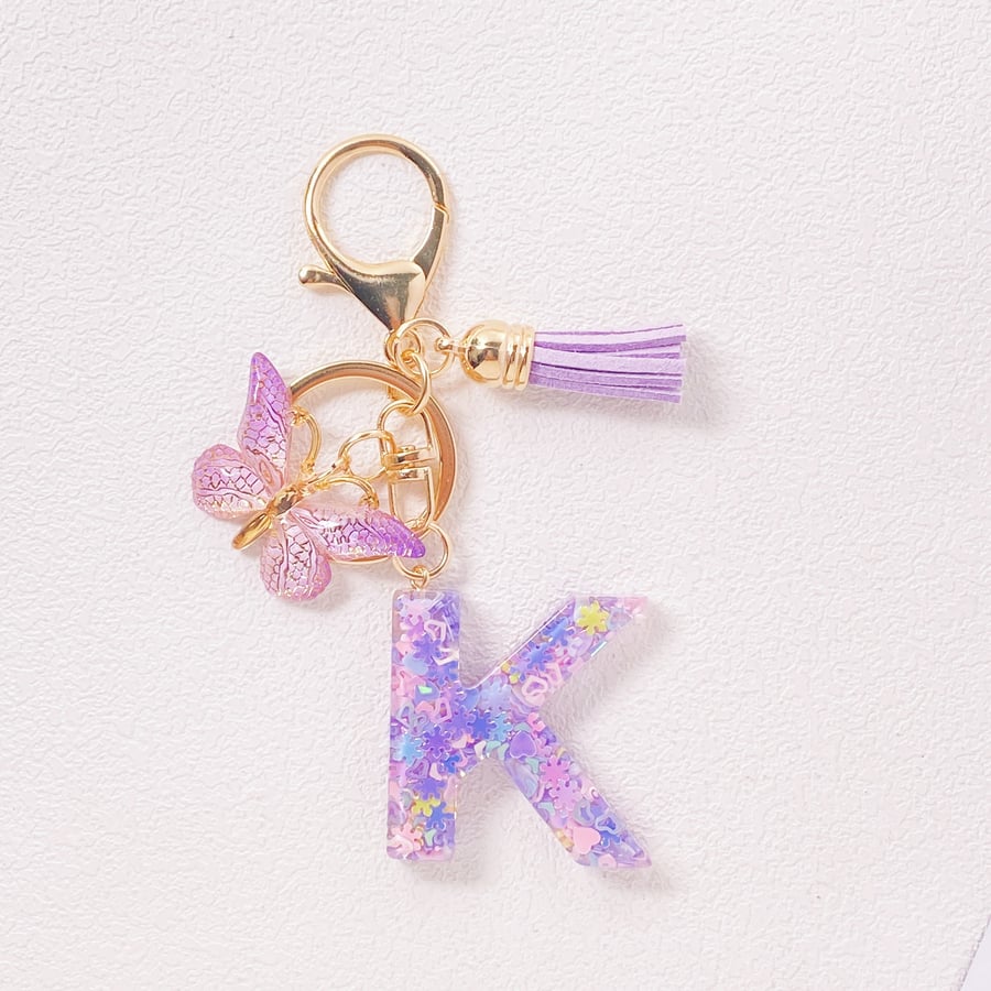 CharmKey – Personalized Initial Letter Keychain